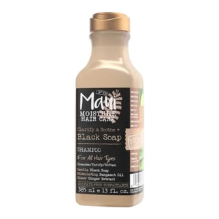Maui Moisture Clarify & Soothe + Black Soap Shampoo