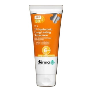 The Derma Co 1% Hyaluronic Long Lasting Sunscreen SPF 50