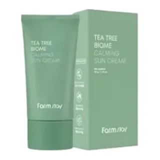 Farm Stay Tea Tree Biome Calming Sun Cream SPF50+ PA++++