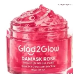 Glad2Glow Damask Rose Brightening Gel Mask