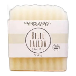 Bello Tallow Shampoo Shave Shower Bar