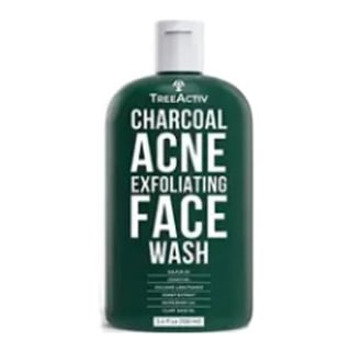 TreeActiv Charcoal Acne Exfoliating Face Wash