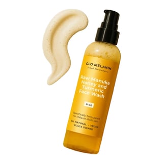 Glo Melanin Raw Manuka Honey And Turmeric Face Wash