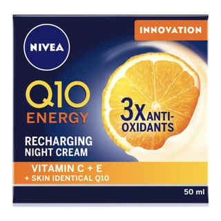Nivea Q10 Energy Recharging Face Night Cream with Vitamin C