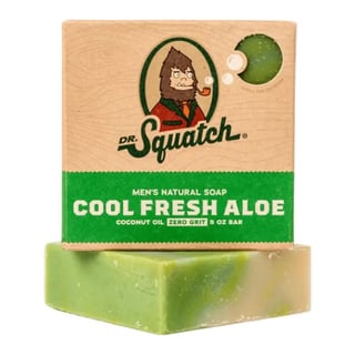 Dr. Squatch Cool Fresh Aloe Bar Soap