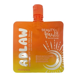 Beauty Vault Adlaw Defense SPF 50 UV Pro PA+++