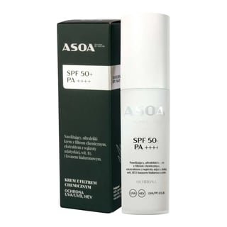 Asoa Krem Z Filtrem Chemicznym SPF 50+