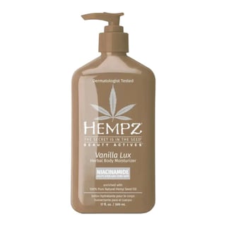 Hempz Beauty Actives Vanilla Lux Herbal Body Moisturizer
