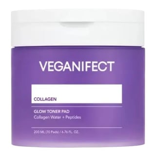 Veganifect コラーゲン グロウ トナーパッド