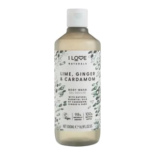 I Love Naturals Body Wash Lime, Ginger & Cardamom
