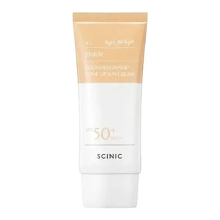 SCINIC Enjoy Foundation-Skip Tone Up Sun Cream SPF50+ PA++++