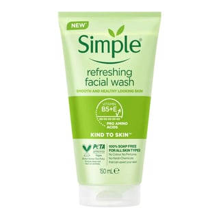 Simple Skincare Kind To Skin Refreshing Facial Wash
