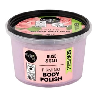 Natura Siberica Organic Shop Firming Body Polish Rose And Salt