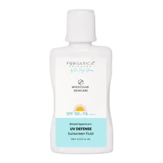 Forganica Skincare Broad Spectrum UV Defense Sunscreen Fluid SPF 50+