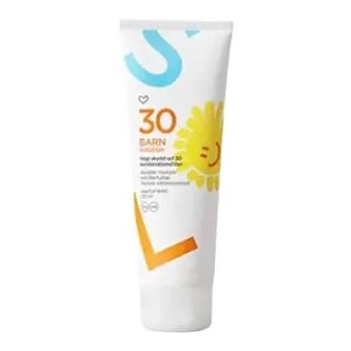 Hjärtats Sollotion Barn SPF30 Oparfymerad