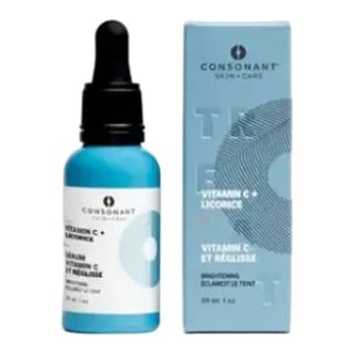 Consonant Skin+Care Vitamin C + Licorice Serum