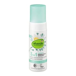 Alverde Naturkosmetik 3In1 Sensitive Reinigungschaum