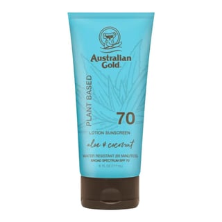 Australian Gold Plant Based Lotion Sunscreen Aloe & Coconut SPF 70