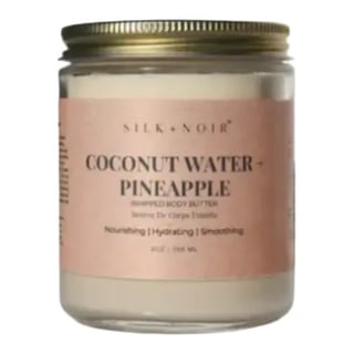 Silk + Noir Coconut Water + Pineapple Whipped Body Butter
