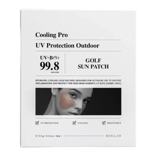 Barulab Cooling Pro UV Protection Outdoor Golf Sun Patch