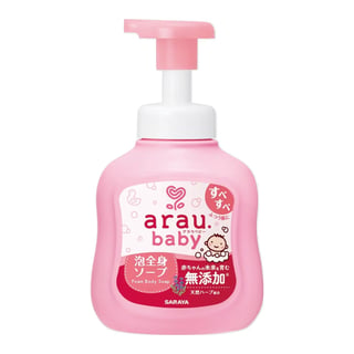 Saraya Arau Baby Foam Body Soap
