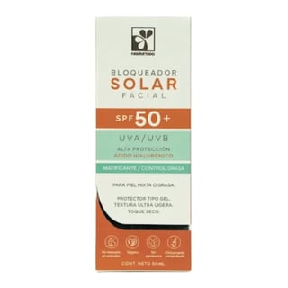 Farmatodo Bloqueador Solar Facial Matificante SPF 50+