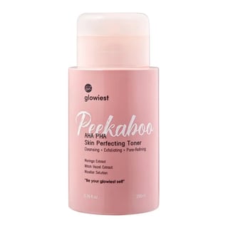 glowiest Peekaboo AHA PHA Skin Perfecting Toner