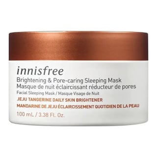innisfree Brightening & Pore-caring Sleeping Mask with Jeju Tangerine Peel Extract