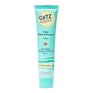 Cotz Skincare Face Prime & Protect SPF 40 Tinted
