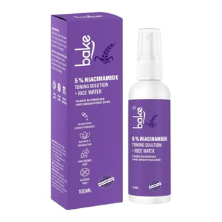 Bake 5% Niacinamide + Rice Water Toning Solution