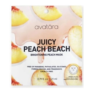 Avatara Peach Beach Face Mask