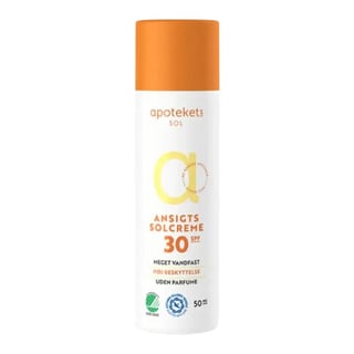 Apotekets Ansigtssolcreme SPF 30