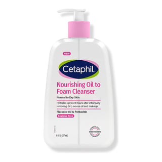 Cetaphil Nourishing Oil To Foam Cleanser