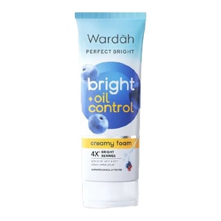 Wardah Perfect Bright Creamy Foam Bright + Oil Control