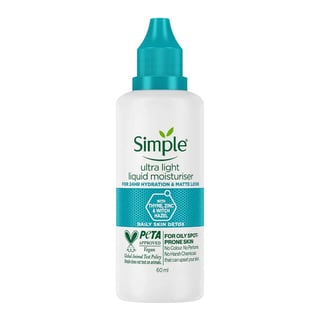 Simple Skincare Daily Skin Detox Ultra-Light Liquid Moisturiser