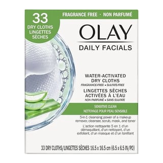 Olay ديلي فيشلز مناشف جافة تُفعّل بالماء