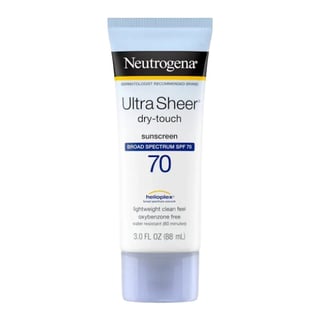 Neutrogena Ultra Sheer Dry-Touch Sunscreen Broad Spectrum SPF 70