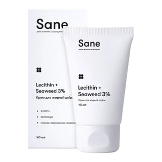 Sane Lecithin + Seaweed 3% Moisturizer