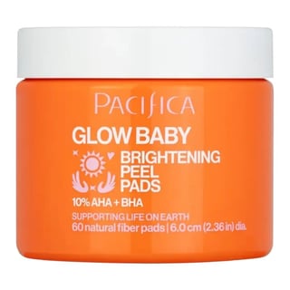 パシフィカ グロウ ベイビー ブライトニング ピールパッド 10% AHA + BHA