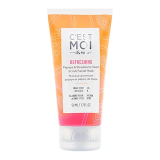 C’est Moi Refreshing Papaya & Strawberry Seed Scrub Facial Mask