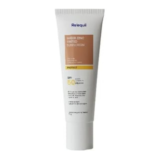 Re’equil Sheer Zinc Tinted Sunscreen SPF 50