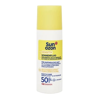 Sunozon Sonnenfluid Sensitiv LSF50+