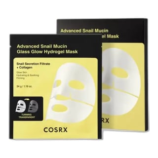 COSRX Advanced Snail Mucin Glass Glow Hydrogel Face Masks