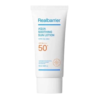 Real Barrier Aqua Soothing Sun Lotion SPF 50+