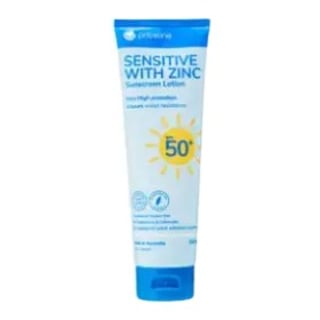 Priceline Sensitive With Zinc Sunscreen Lotion SPF 50+