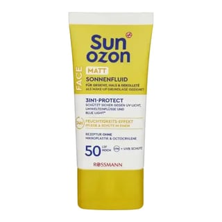Sunozon Face Matt Sonnenfluid 3In1-Protect SPF 50