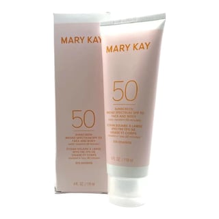 Mary Kay Sunscreen Broad Spectrum Face & Body SPF 50