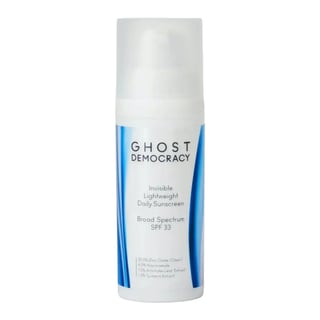 Ghost Democracy Invisible Lightweight Daily Face Sunscreen SPF33