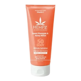 Hempz Sweet Pineapple & Honey Melon Herbal Body Moisturizing Sunscreen SPF 50