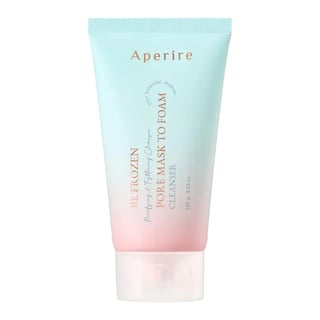 Aperire Be Frozen Pore Mask To Foam Cleanser